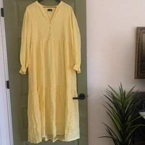 Jane Maxi Dress in Seersucker Voile by ABLE